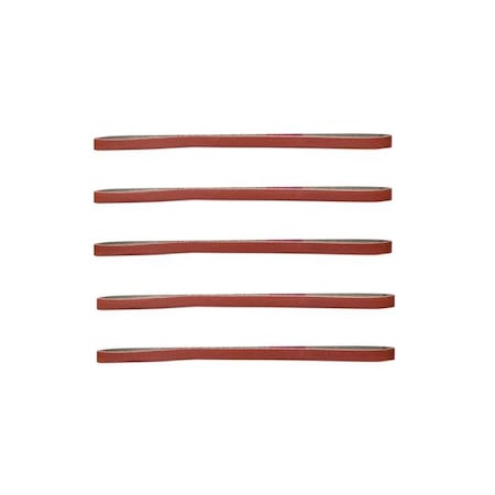 Excel Blades Assorted Sanding Belts, Replacement Belt Sanders No 120-No 600, 5pcs, 6pk 55679